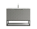 Beroia Furniture Unit with Washbasin 80×46 cm Antrasit