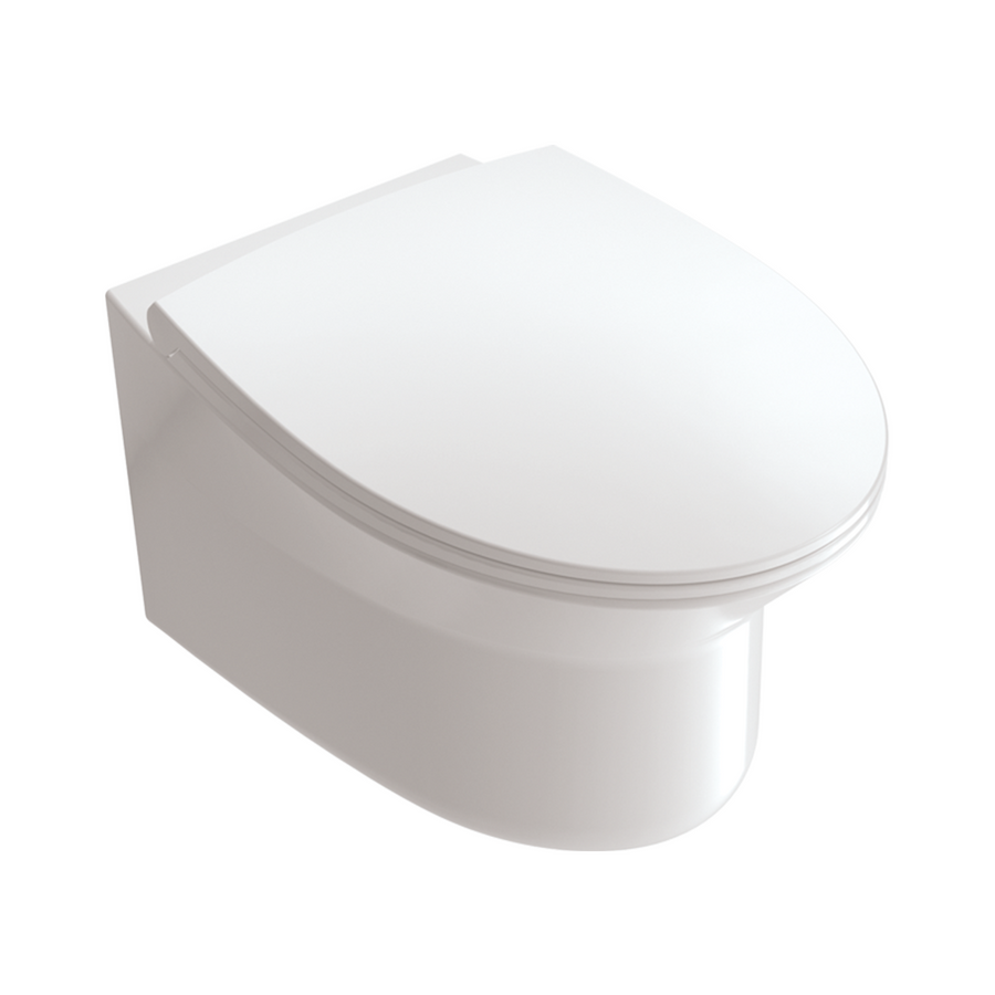 Ville Continental Wall-Mounted Toilet