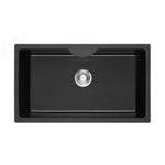 Beroia Granite Kitchen Sink 45×78 cm Black
