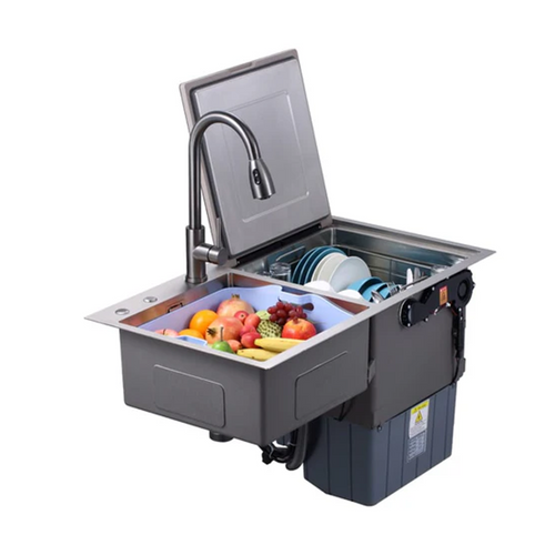 Hans Kitchen Sink 90×51.5×50 cm Gray