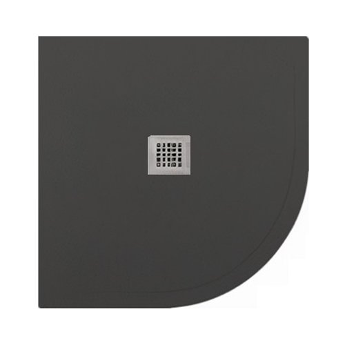 Duravit Flory Corner Shower Tray 80×80 cm Black