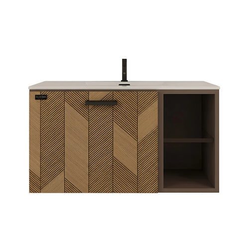 Beroia Furniture Unit with Washbasin 80×46 cm Trio