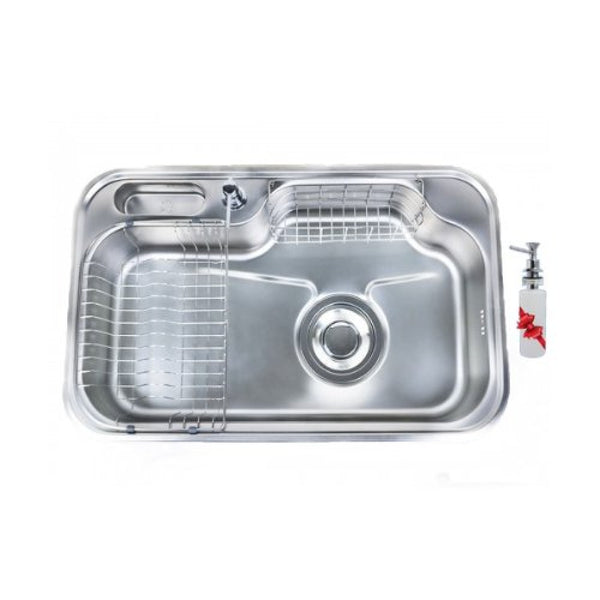 Purity Kitchen Sink 84×51 cm Stainless