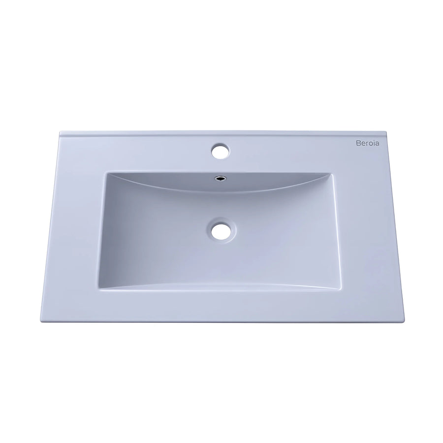 Imported Chinese white washbasin 80 cm