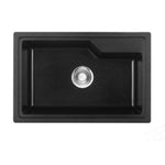 Beroia Granite Kitchen Sink 45×68 cm Black