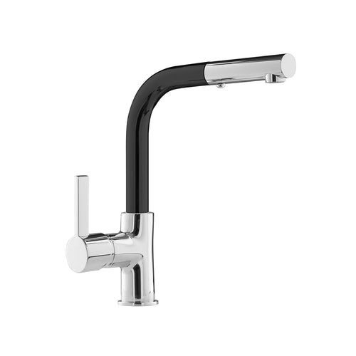 Purity Kelvin Pullout Kitchen Mixer Chrome× Black