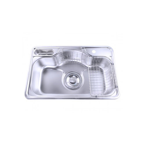 Purity Kitchen Sink 75×48 cm Stainless