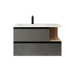 Beroia Furniture Unit with Washbasin 80×46 cm Antrasit