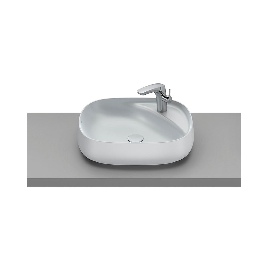 Roca Beyond Bathroom Basin Over Counter Top 56x43 cm Pearl