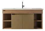 Beroia Furniture Unit with Washbasin 100×46 cm Gold