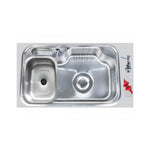 Purity Kitchen Sink 84×51 cm Stainless