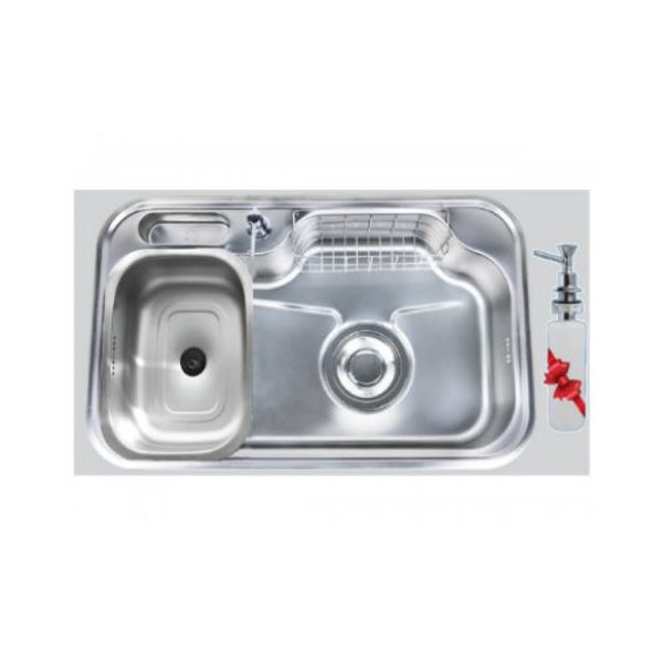 Purity Kitchen Sink 84×51 cm Stainless