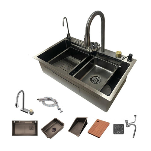 Smart Kitchen Nano X2 Kitchen Sink 76×48 cm
