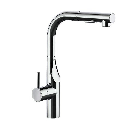Roca Glera High-Neck Pullout Kitchen Mixer Chrome