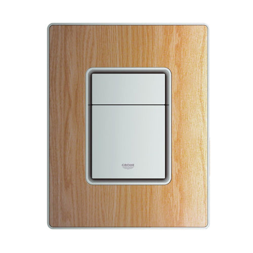 Grohe Skate Cosmopolitan Flush Plate Wood