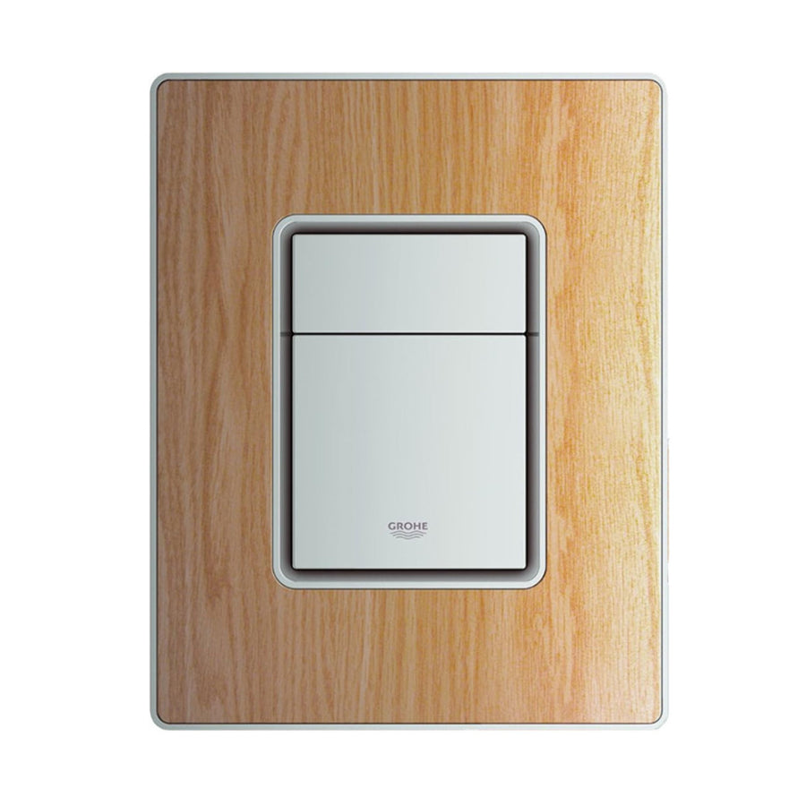 Grohe Skate Cosmopolitan Flush Plate Wood