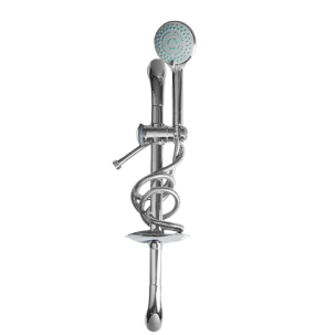 Gawad Shower Rail Chrome